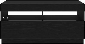 vidaXL Ντουλάπι TV Μαύρη Οξυά 80 x 35 x 40 εκ Επεξεργασμένο ξύλο