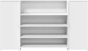 vidaXL Γραφείο Υποδοχής Λευκό 180x50x103,5 εκ. από Τεχνητό Ξύλο