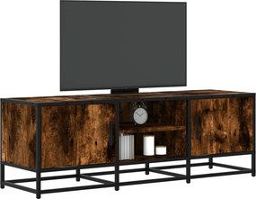 ντουλάπι τηλεόρασης vidaXL Καπνιστή δρυς 120x35x41 cm