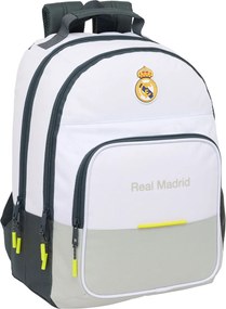 Σχολική Τσάντα Real Madrid C.F. Λευκό 32 x 42 x 16 cm