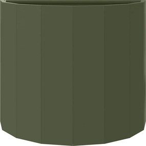 vidaXL Γλάστρα Ελιά Πράσινη 60 x 30 x 50 εκ. Ατσάλι