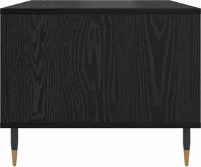 vidaXL Τραπεζάκι σαλονιού Μαύρη δρυς 60 x 50 x 40 εκ