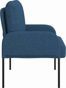 vidaXL Καναπέδες με μαξιλάρι 55cm Μπλε Κόντρα πλακέ