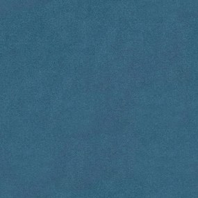 Πάγκος Μπλε 110x45x60 εκ. Βελούδινος - Μπλε