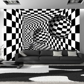 Φωτοταπετσαρία - Black &amp; White Corridor 100x70