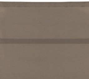 vidaXL Ξαπλώστρα Taupe από Textilene και Αλουμίνιο
