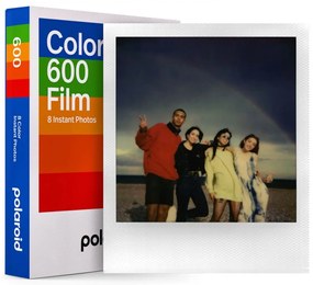 Φωτογραφικό Χαρτί Polaroid Color Film 600 για Polaroid 600 και Polaroid Now, με μέγεθος 10.7x8.8cm - 8 Φύλλα