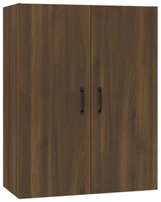 vidaXL Ντουλάπι Κρεμαστό Καφέ δρυς 69,5x34x90 εκ. Επεξεργασμένο Ξύλο