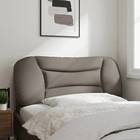 Μαξιλάρι για Κεφαλάρι Taupe 100 εκ. Υφασμάτινο - Μπεζ-Γκρι