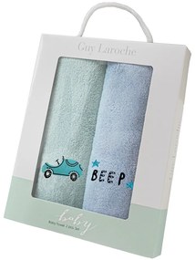 Σετ Πετσέτες Baby Towels Boy 2x(35x50) - Guy Laroche