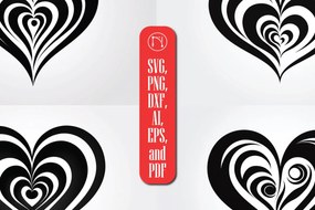 Σετ των 3 Intra απο ξύλο plywood 3mm-4mm πάχος - Πακέτο Cricut Valentine Heart Δίασταση 4x4 cm INTRAFABR-85987697