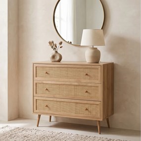 ΚΟΝΣΌΛΕΣ &amp; ΜΠΟΥΦΈΔΕΣ (ΈΠΙΠΛΑ ΕΙΣΌΔΟΥ) BALI 3-DRAWER CHEST A1/M1 HD7455
