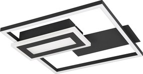 Φωτιστικό Πλαφονιέρα LED RL Spiro Black R67862132