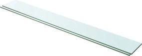 vidaXL Ράφια Πάνελ 2 τεμ. Διάφανα 100 x 12 εκ. Γυάλινα