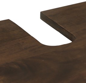 vidaXL Ντουλάπι Νεροχύτη Μπάνιου 62 x 33 x 58 εκ. – Στιβαρή κατασκευή από ξύλο μάνγκο.