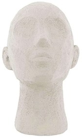 Διακοσμητικό Άγαλμα Face Art Up PT3559WH 15,5x17,5x28,4cm Ivory Present Time Πολυρεσίνη