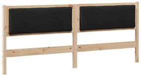 vidaXL Κεφαλάρι Άλλο Καφέ 180 cm Μασίφ ξύλο πεύκου