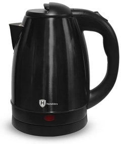 HomeVero HV-BSSK1.7 Ανοξείδωτος Βραστήρας Nερού 1.7L 1500W Μαύρος