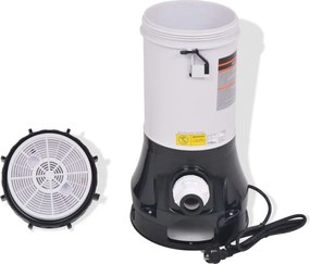 vidaXL Αντλία με Φίλτρο για Πισίνες 185 W 4,4 μ³/ώρα