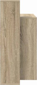 vidaXL Γραφείο Δρύς Sonoma Επεξεργασμένο Ξύλο 100 x 40 x 90 cm