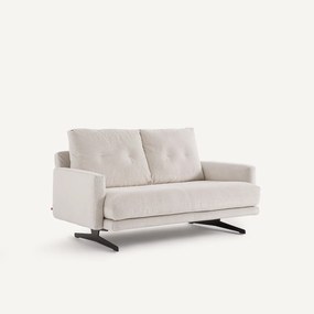 Διθέσιος καναπές από λινό βελούδο, DELICATO