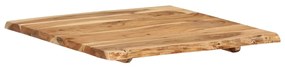 vidaXL Επιφάνεια Τραπεζιού 58 x (50-60) x 2,5 εκ. Μασίφ Ξύλο Ακακίας