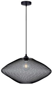 Φωτιστικό Οροφής Electra 4251600 Φ520 E27 Black Viokef Metal