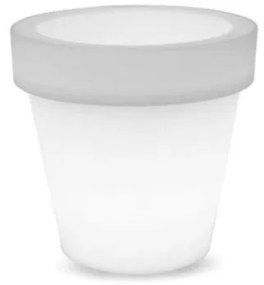 Φωτιζόμενη Γλάστρα E27 IP65 RGBW 6500K Magnolia 60 LUMMG060OFNW New Garden-LUMMG060OFNW-Λευκό LUMMG060OFNW