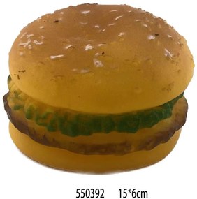 Παιχνίδι σκύλου Latex Burger - 15x6cm - 12pcs - 550392