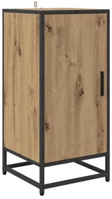 vidaXL Πλαϊνό γραφείο artisan δρυς 35 x 35.5 x 76 εκ