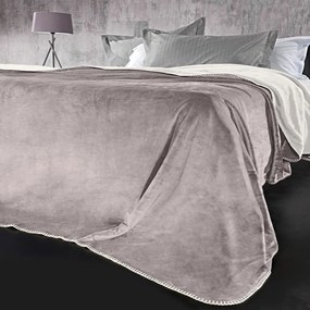 Κουβέρτα Velvet (Σετ 2τμχ) Melanze Guy Laroche Single 160x220cm 100% Βαμβακερή Φανέλα