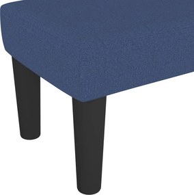 vidaXL Πάγκος Μπλε 100x30x30 εκ. Υφασμάτινος