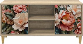vidaXL Ντουλάπι TV BORNE 102 x 33 x 50 εκ. Sonoma Επεξεργασμένο Ξύλο