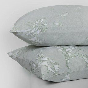 Ζεύγος Μαξιλαροθήκες (50x70) Naf-Naf Diamond 252 Amethyst Green