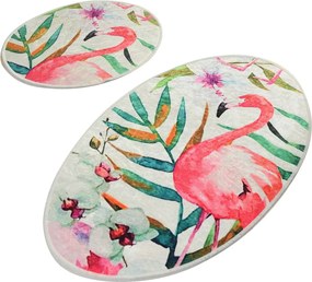 Bathmat Set (2 Pieces) Flam Djt Multicolor