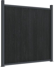 vidaXL Πάνελ Περίφραξης Γκρι 1045 x 186 εκ. από WPC
