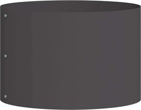 vidaXL Δακτύλιος γλάστρας 5 pcs Μαύρο 30 x 30 x 20 cm