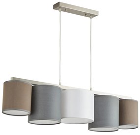 SE21-WGBB-88 COZY WHITE,GREY,BROWN &amp; BLACK SHADES Γ1 HOMELIGHTING 77-8232