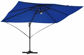 vidaXL Καναδέζικη Ρωμαϊκή Πέργολα Μπλε, Μαύρο 352 x 251 x 265 εκ.