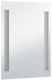 vidaXL Καθρέφτης Μπάνιου Τοίχου με LED 60 x 100 εκ.