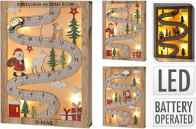 ΜΑΓΙΚΆ ΗΜΕΡΟΛΌΓΙΑ ADVENT CALENDAR ROAD WITH LED DH8065370
