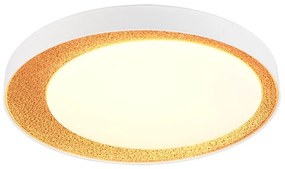 Φωτιστικό Οροφής - Πλαφονιέρα Aleta R64611179 Led 24W 6500K Φ45x8cm Gold-White RL Lighting