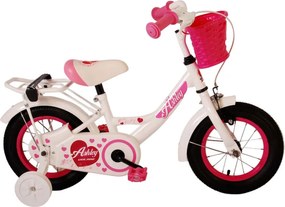 Ashley 12 Inch 21,5 cm Girls Coaster Brake White/Pink