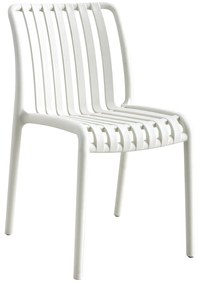 Καρέκλα Κήπου ArteLibre TAHITI Λευκό PP 60x47x80cm