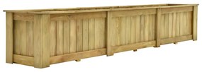 vidaXL Υπερυψωμένη Γλάστρα 291 x 50 x 50 εκ. Εμποτισμένο Ξύλο Πεύκου