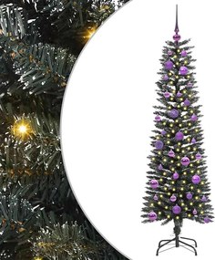 vidaXL Τεχνητό Χριστουγεννιάτικο Δέντρο με 150 LED Πράσινο 150 cm