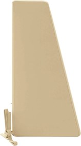 vidaXL Μαξιλάρι πλάτης SOEST 100% Πολυεστέρας Μπεζ 60 x 20 x 40 cm