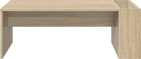 vidaXL Τραπεζάκι σαλονιού Δρύς Sonoma 95 x 50 x 34 εκ