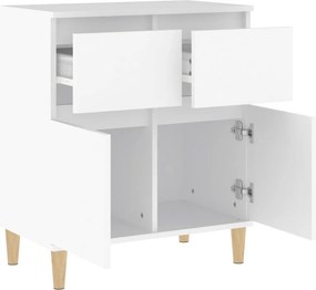 vidaXL Συρταριέρα Λευκή 60 x 35 x 70 εκ. από Επεξεργασμένο Ξύλο