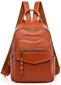 ROXXANI γυναικεία τσάντα πλάτης LBAG-0022, καφέ